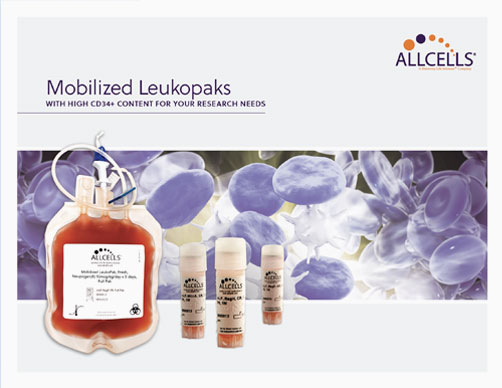 CD34+ Products & Mobilized Leukopaks